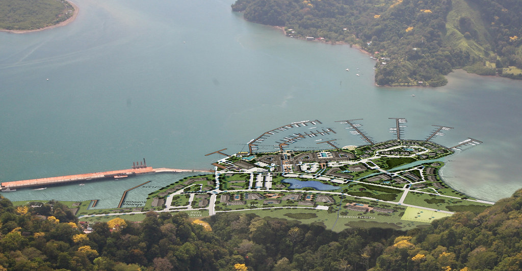 image of Golfito port in Costa Rica 