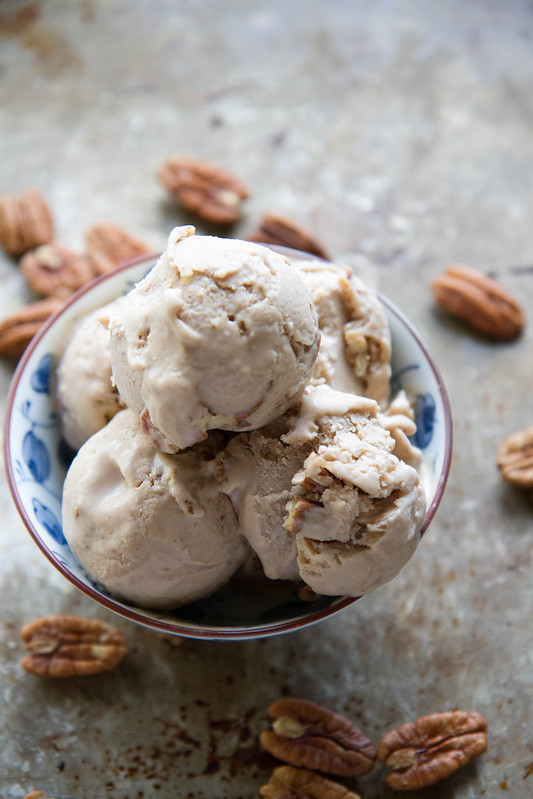 Maple Pecan ice Cream - Vegan