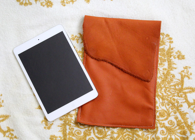 Make Your Own Leather iPad Case