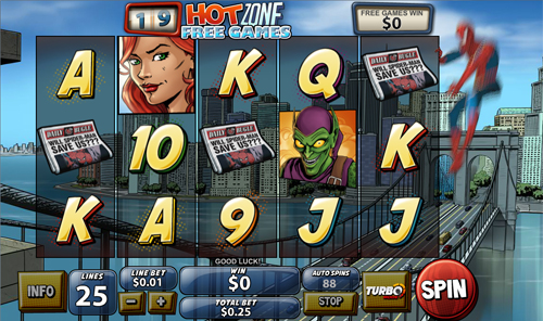 free Spider-Man: Attack of the Green Goblin hot zone