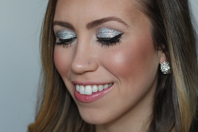 Glitter Eye Makeup | NYE | #LivingAfterMidnite