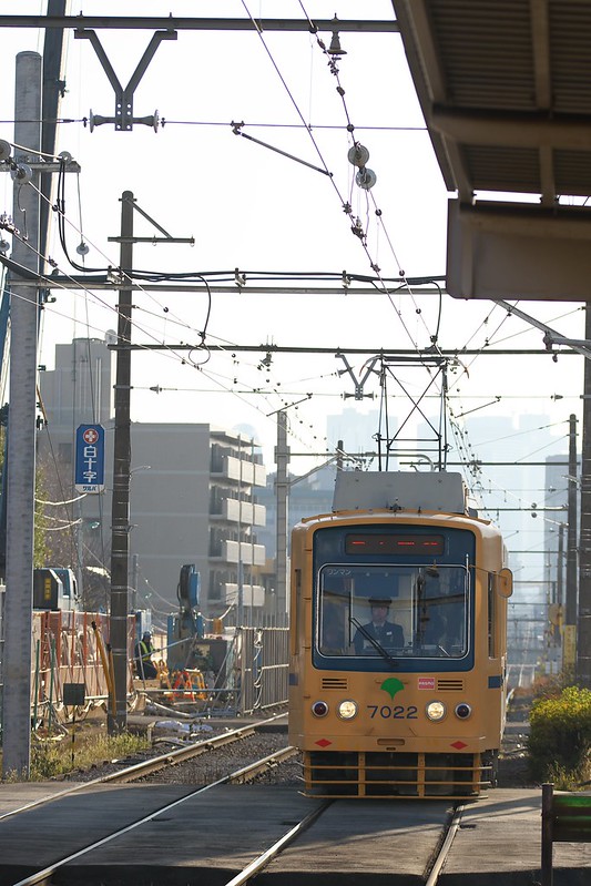 Tokyo Train Story 都電荒川線 2015年1月5日