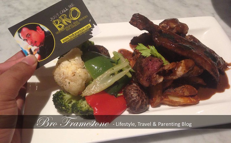 Marinated Lamb Rack Grilled : sTREATs Restaurant and Bar - Ibis Styles Kuala Lumpur Fraser Business Park