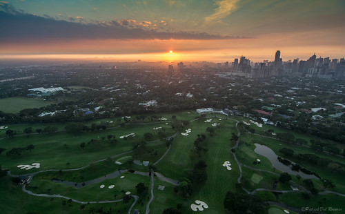 city sunset sky skyline clouds sunrise golf philippines golfcourse manila makati bonifacioglobalcity