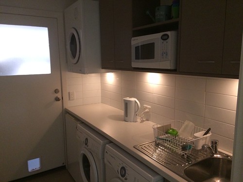 Completed laundry renovation