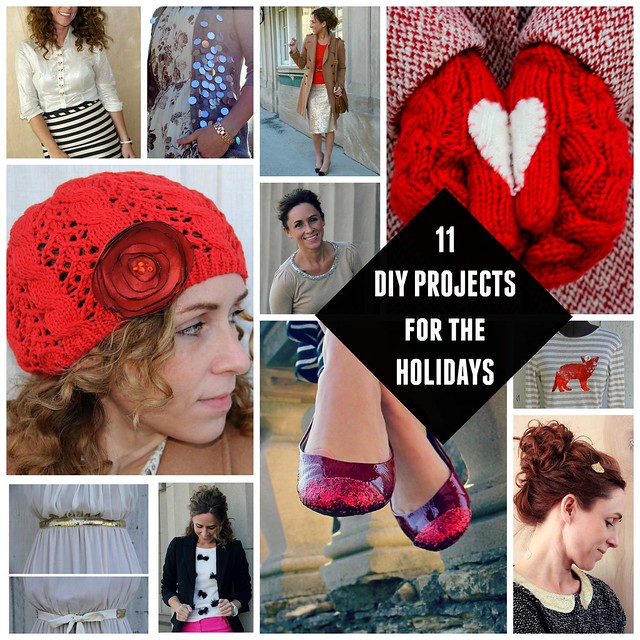 11 diy projects for the holidays via Kristina J blog