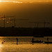 Ibiza - Paddle boarders at sunset