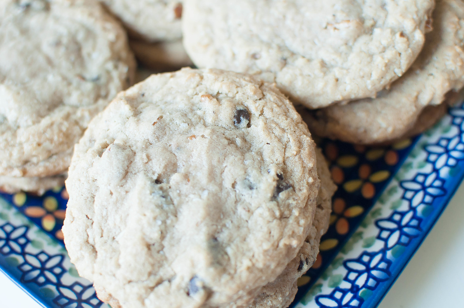 Toasted Pecan and Coconut Chocolate Chunk Cookies 3