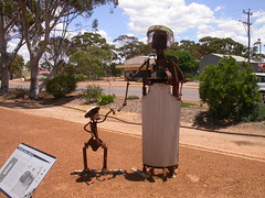 WA 184 mother and child, Hyden, Western Australia