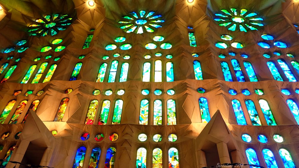Barcelona day_2, Basílica i Temple Expiatori de la Sagrada Família, inside