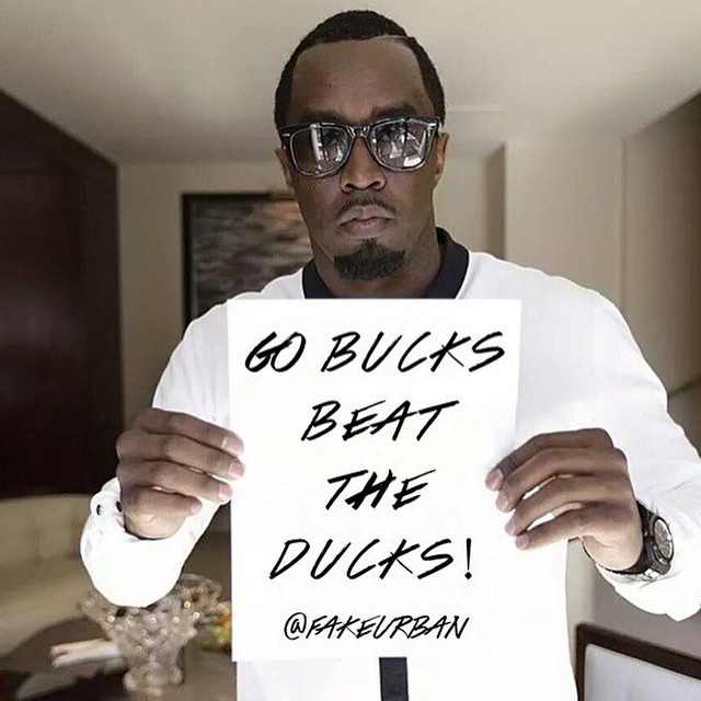 Who knew Diddy and I were on the same page about so many things.  #GoBucks #WhosHotWhosNot