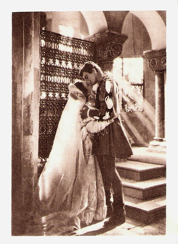 Anouk Aimée and Serge Reggiani in Les amants de Vérone (1949)