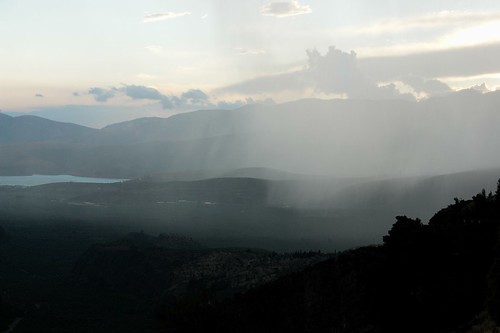 rain clouds delphi greece