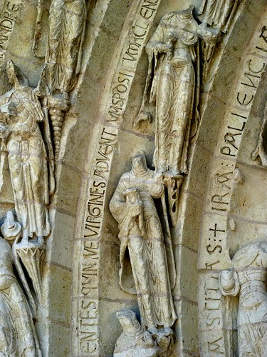 france portal 79 saintgilles deuxsèvres archivolt argentonlesvallées argentonchâteau wiseandfoolishvirginsinscription