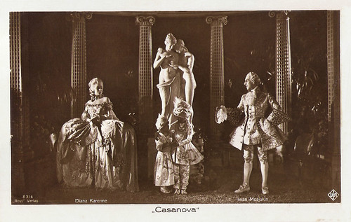 Diana Karenne and Ivan Mozzhukhin in Casanova