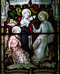 Christ with Martha and Mary at Bethany
