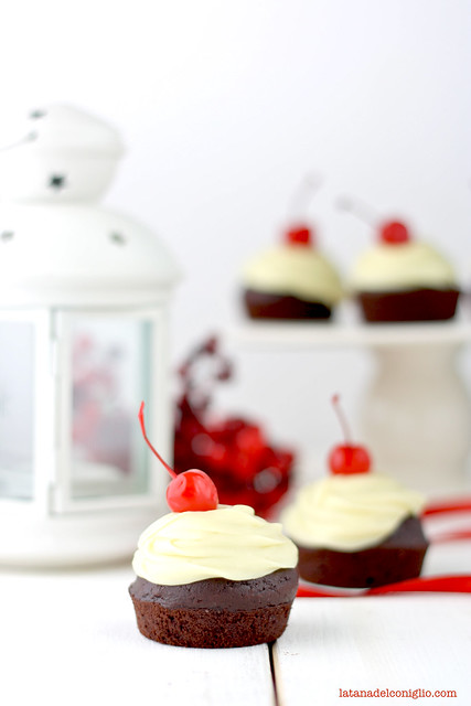 christmas cupcakes con frosting fudge5