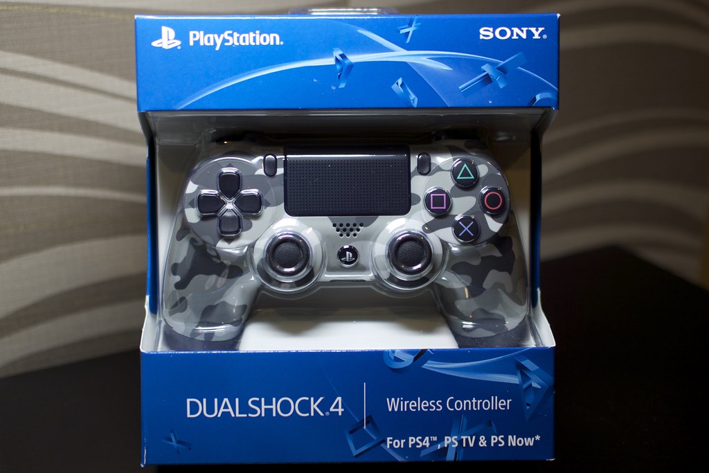 Bán DualShock4 Camouflage cho PS4 - Game GTA5 PS4