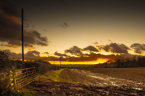 autumn light sunset england sky cold color nature beautiful field clouds rural canon landscape golden evening landscapes countryside december mud earth perspective perspectives gloucestershire edge fields muddy autumnal sunsetting array forestofdean canonef2470mmf4lisusm canon6d ericgoncalves ominoussky’s