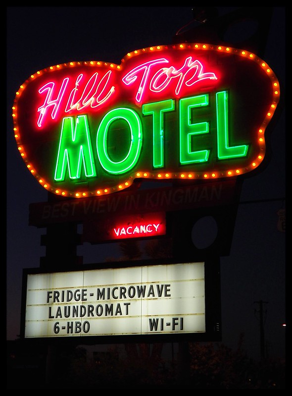 Hill Top Motel - 1901 East Andy Devine Avenue, Kingman, Arizona U.S.A. - August 22, 2014