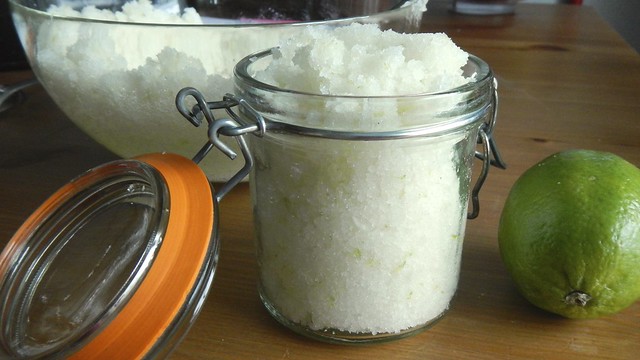 Coconut Lime Sugar Scrub 10