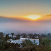 Ibiza - Ibiza amanecer con niebla en Sant Mateu DSC3580