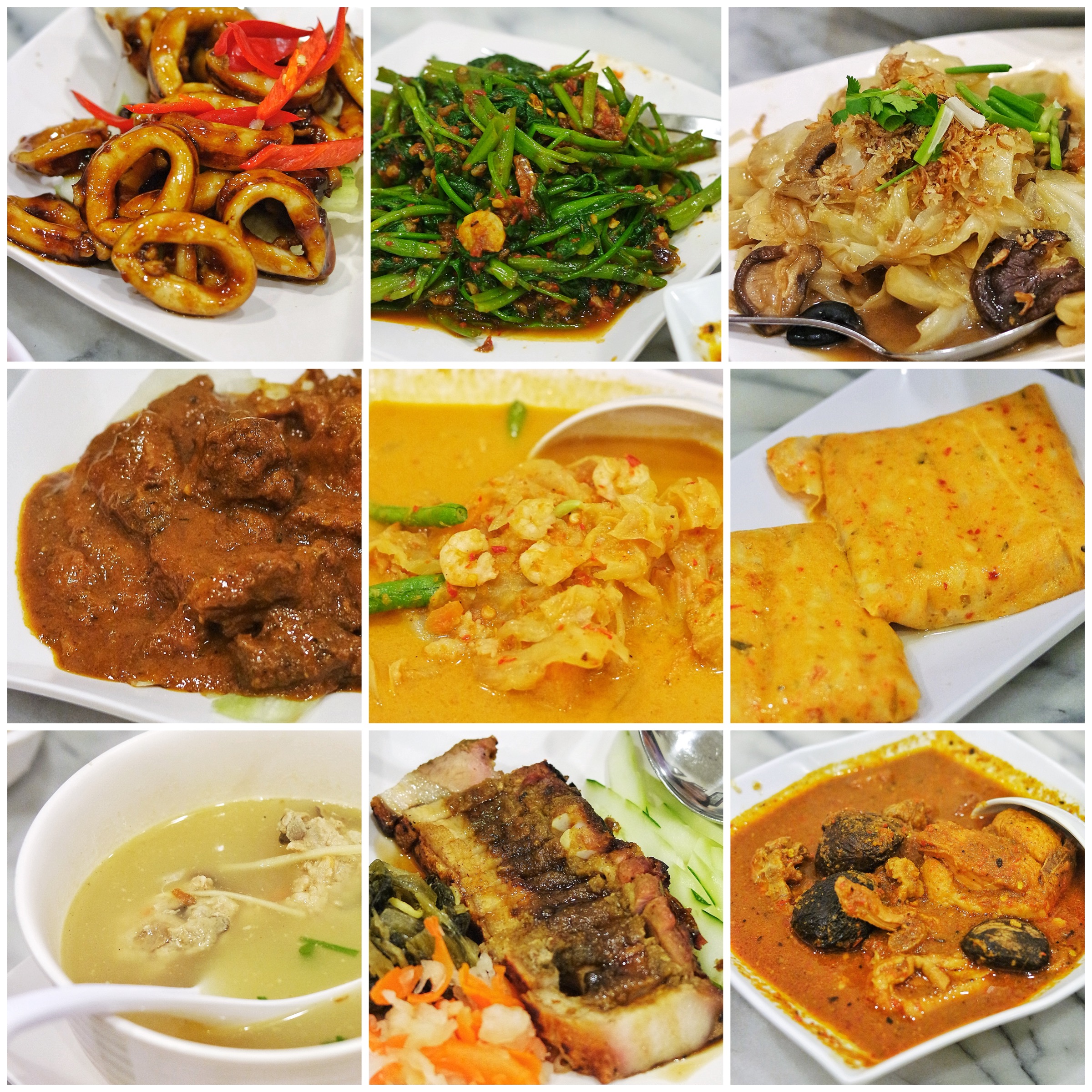 Peranakan food from Guan Hoe Soon