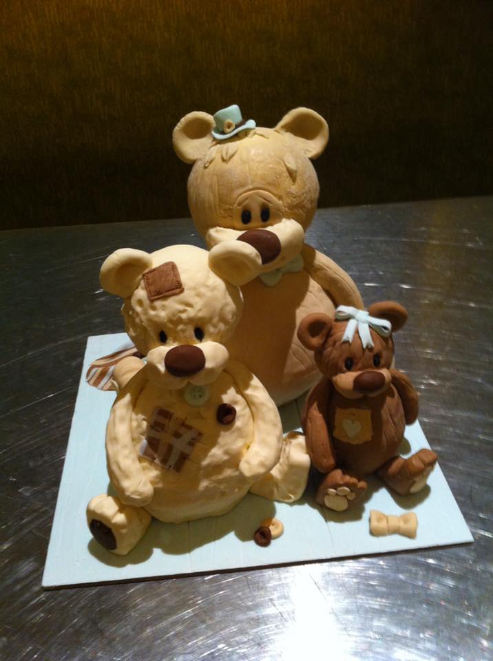 Teddy Bear Cake by Sabrina Toh