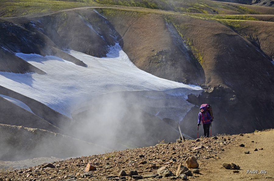 ISLANDIA, NATURALEZA EN TODO SU ESPLENDOR - Blogs de Islandia - 2ª etapa del Trekking: HRAFNTINNUSKER- ÁLFTAVATN (12 km) (19)