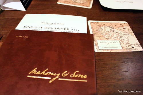 Dine Out Vancouver at Mahony & Sons