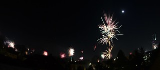 New Year's Day Fireworks over Ermelo (2015)