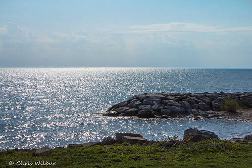 lake ontario canada reflection water relax coast spring may sunny huron goderich 2014