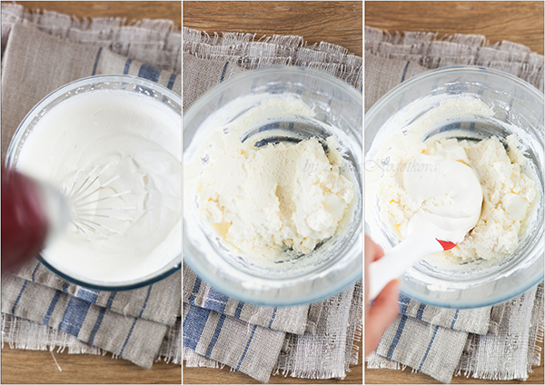 Making Crème bavaroise