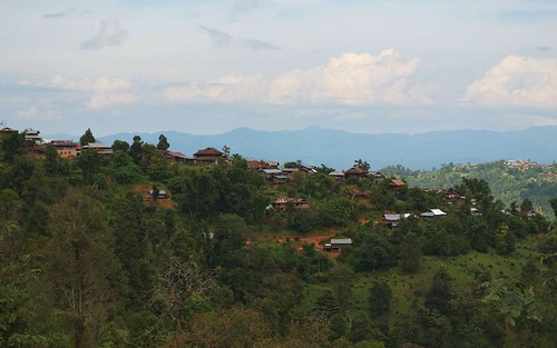 montagne trek village rando myanmar asie vue randonnée birmanie kyaukme