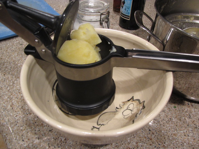 Using a Potato Ricer