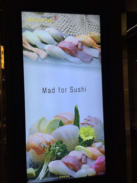 mad for sushi, Seoul