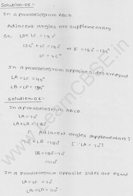 RD Sharma Class 9 Solutions Chapter 14 Quadrilaterals Ex 14.2 4