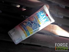 The SafeProtect Reef-friendly sun block