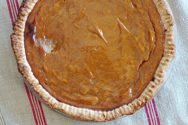 Sweet butternut squash pie by Eve Fox, The Garden of Eating, copyright 2014