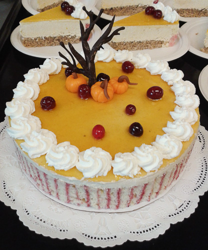 Pumpkin Mousse Cake