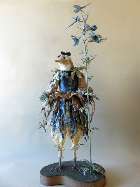 Two Years in the Forest - Sparrow Paper Sculpture