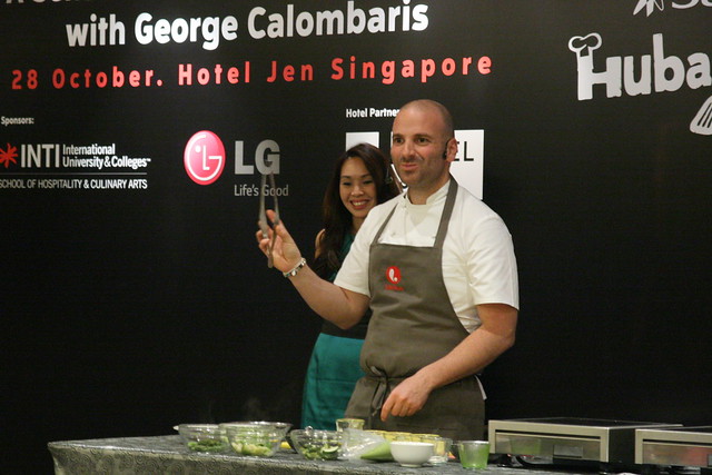 George Calombaris in Singapore
