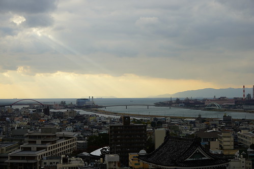 和歌山城 わかやまじょう 和歌山県 わかやまけん wakayamaken 日本 日本国 にほんこく japan nippon nihon 和歌山市 わかやまし wakayamashi 旅行 travel 自助旅行 backpackers kansai sony α 99 slt singlelenstranslucent α99v 天空 雲彩 sky cloud 日出 日落 sunrise sunset 太陽 sun 夕陽 晚霞 朝霞