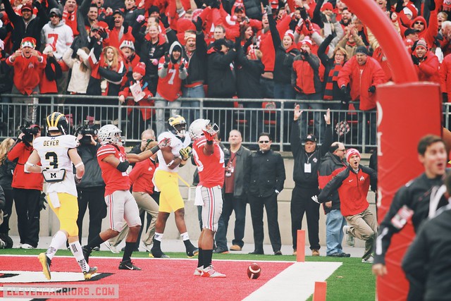 Daron Lee and the Buckeyes soak in three straight wins against That Team.