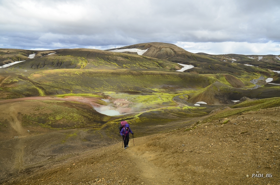 1ª etapa del Trekking: LANDMANNALAUGAR- HRAFNTINNUSKER (12 km) - ISLANDIA, NATURALEZA EN TODO SU ESPLENDOR (31)