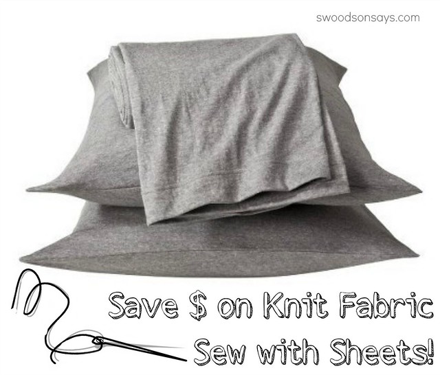 Sewing with Knit Sheets