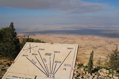 berg view jordan mount moses jericho ausblick jordanien nebo madaba