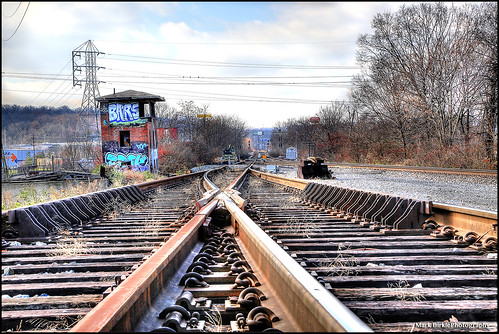 county old railroad ohio urban building brick abandoned graffiti photo image cincinnati hamilton picture interstate 75 derelict i75 hdr blight ramshackle ivorydale