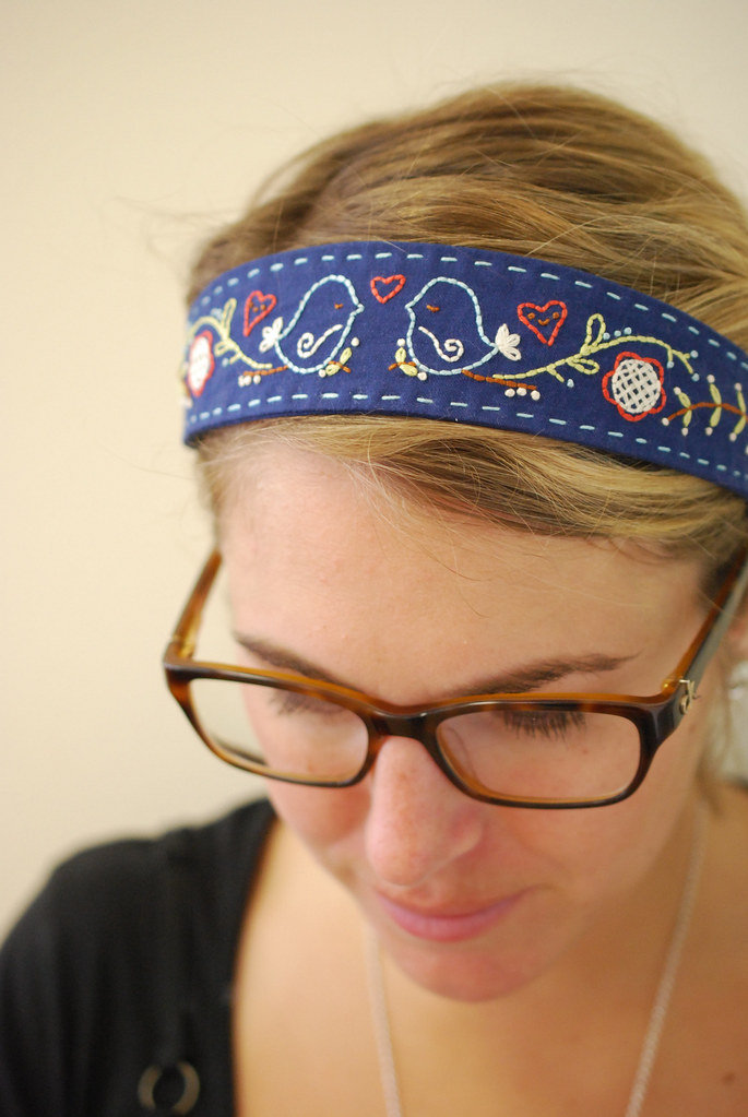 Embroidered Headband