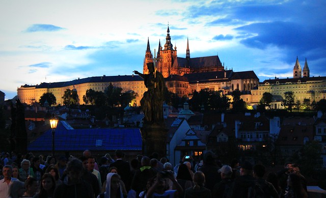 Como é a visita ao Castelo de Praga